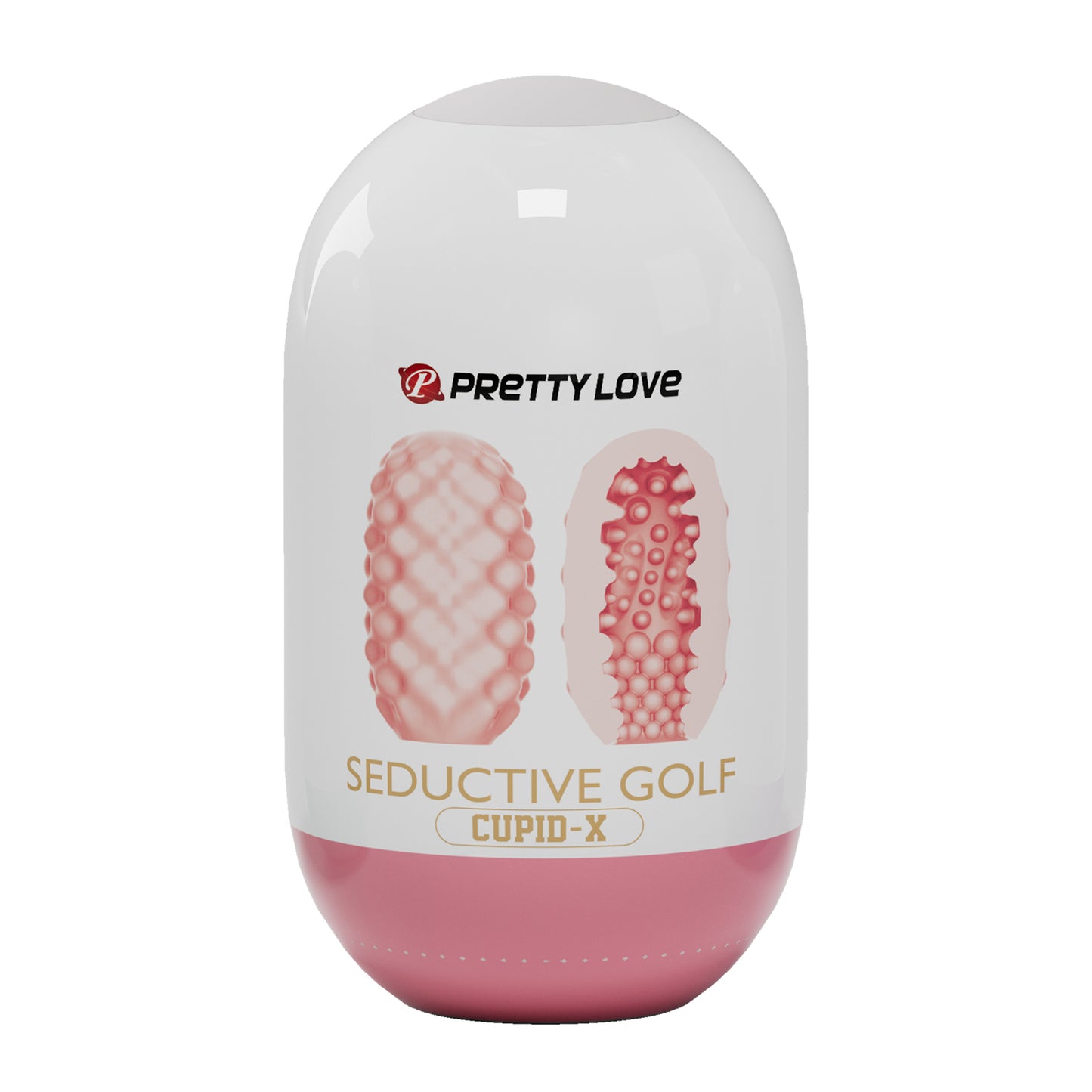 Pretty Love - Seductive Golf Cupid-X - Pink BI-014931-2 6959532326819 from EdgingWarehouse.com where we sell the best male sex toys and fleshlight type strokers for masturbation, edging and gooning and other men's health and sexual wellness items.