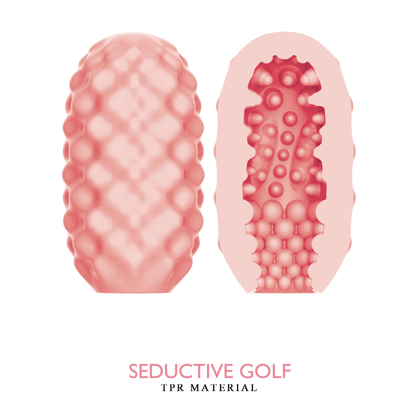 Pretty Love - Seductive Golf Cupid-X - Pink BI-014931-2 6959532326819 from EdgingWarehouse.com where we sell the best male sex toys and fleshlight type strokers for masturbation, edging and gooning and other men's health and sexual wellness items.