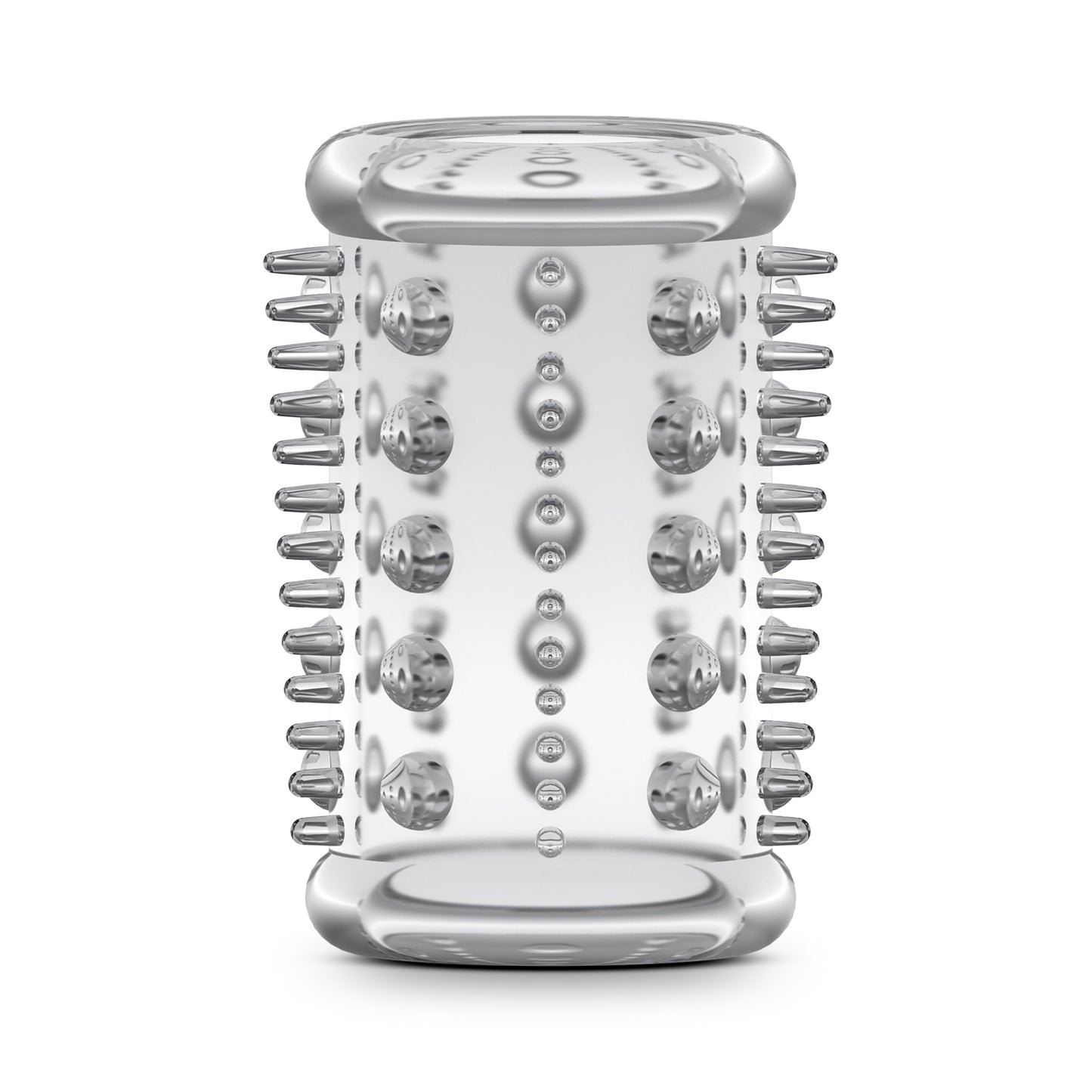 Stay Hard Cock Sleeve 03 - Clear BL-00312 853858007086 from EdgingWarehouse.com where we sell the best male sex toys and fleshlight type strokers for masturbation, edging and gooning and other men's health and sexual wellness items.