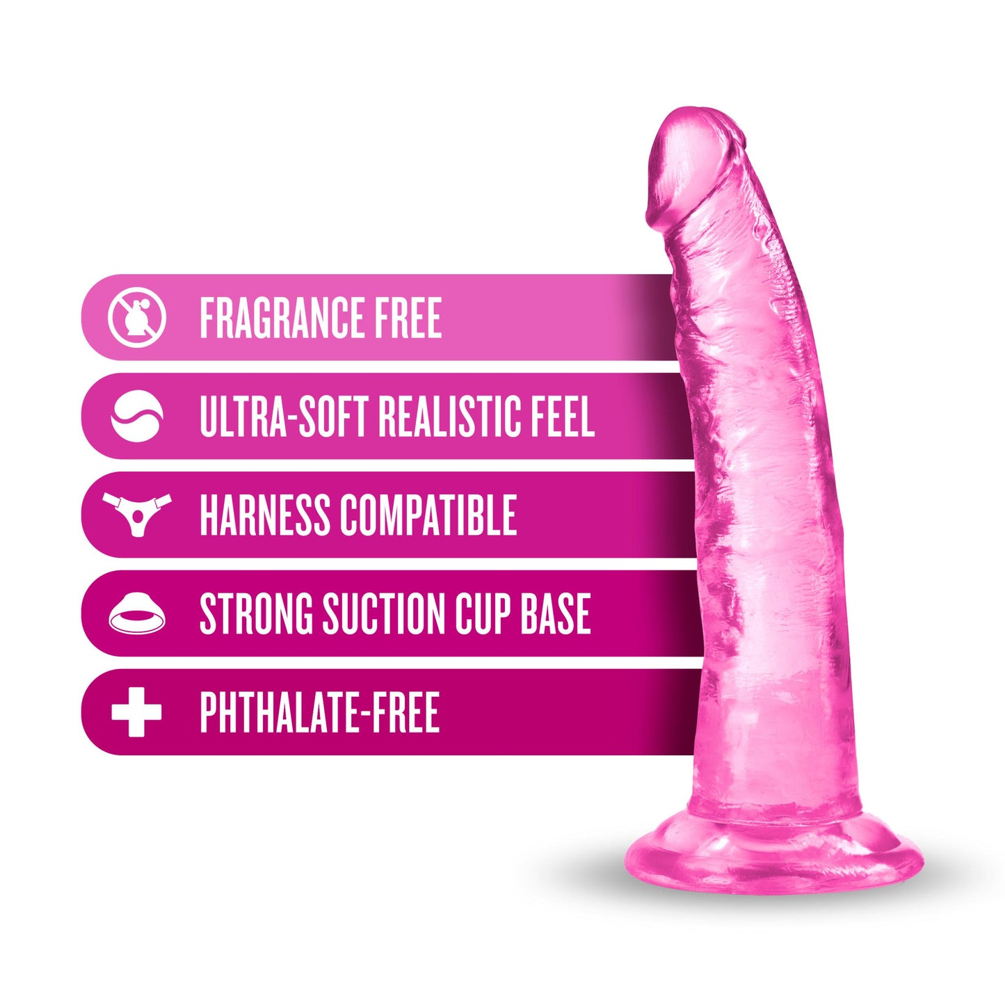 B Yours Plus - Lust N Thrust - Pink BL-12700 819835026730 from EdgingWarehouse.com where we sell the best male sex toys and fleshlight type strokers for masturbation, edging and gooning and other men's health and sexual wellness items.