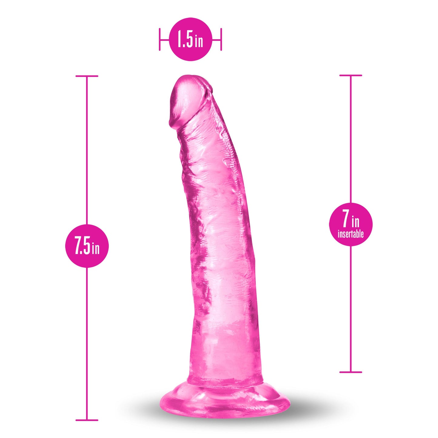 B Yours Plus - Lust N Thrust - Pink BL-12700 819835026730 from EdgingWarehouse.com where we sell the best male sex toys and fleshlight type strokers for masturbation, edging and gooning and other men's health and sexual wellness items.