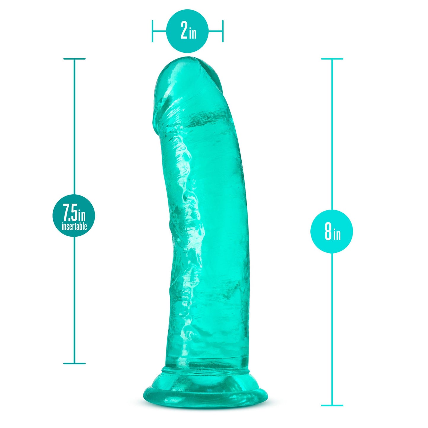 B Yours Plus - Roar n' Ride - Teal BL-12802 819835027584 from EdgingWarehouse.com where we sell the best male sex toys and fleshlight type strokers for masturbation, edging and gooning and other men's health and sexual wellness items.