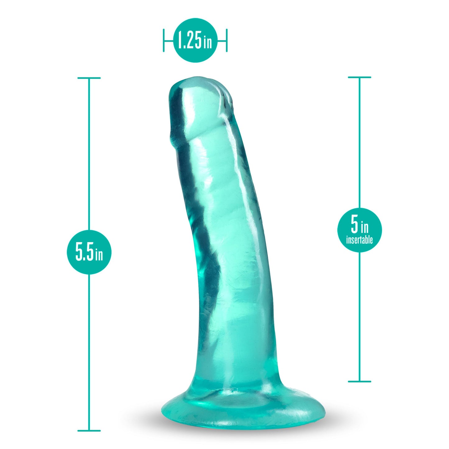 B Yours Plus - Hard N Happy - Teal BL-14512 819835027560 from EdgingWarehouse.com where we sell the best male sex toys and fleshlight type strokers for masturbation, edging and gooning and other men's health and sexual wellness items.