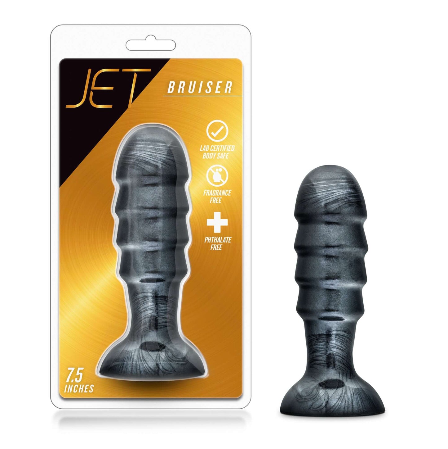 Jet - Bruiser - Carbon Metallic Black | Blush | BL-15835 | 855215007425 from EdgingWarehouse.com and EroticWarehouse.com where we sell the best adult sex toys and fleshlight type strokers for masturbation, edging and gooning and other adult health and sex