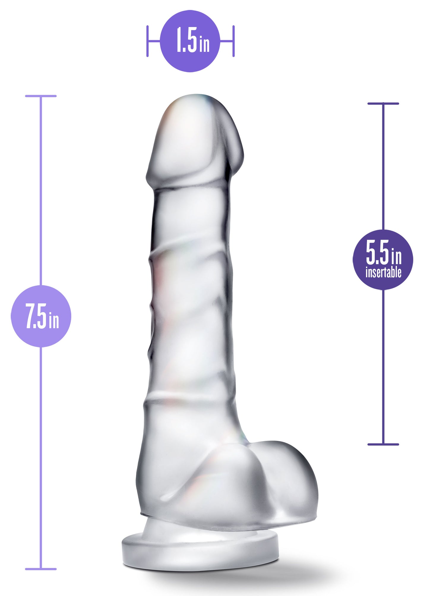 B Yours Diamond - Quartz - Clear BL-58129 819835028345 from EdgingWarehouse.com where we sell the best male sex toys and fleshlight type strokers for masturbation, edging and gooning and other men's health and sexual wellness items.