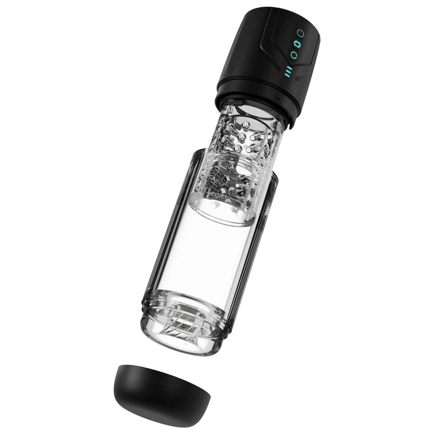 M for Men - Whirlwind Pro - Black BL-87605 810138370476 from EdgingWarehouse.com where we sell the best male sex toys and fleshlight type strokers for masturbation, edging and gooning and other men's health and sexual wellness items.