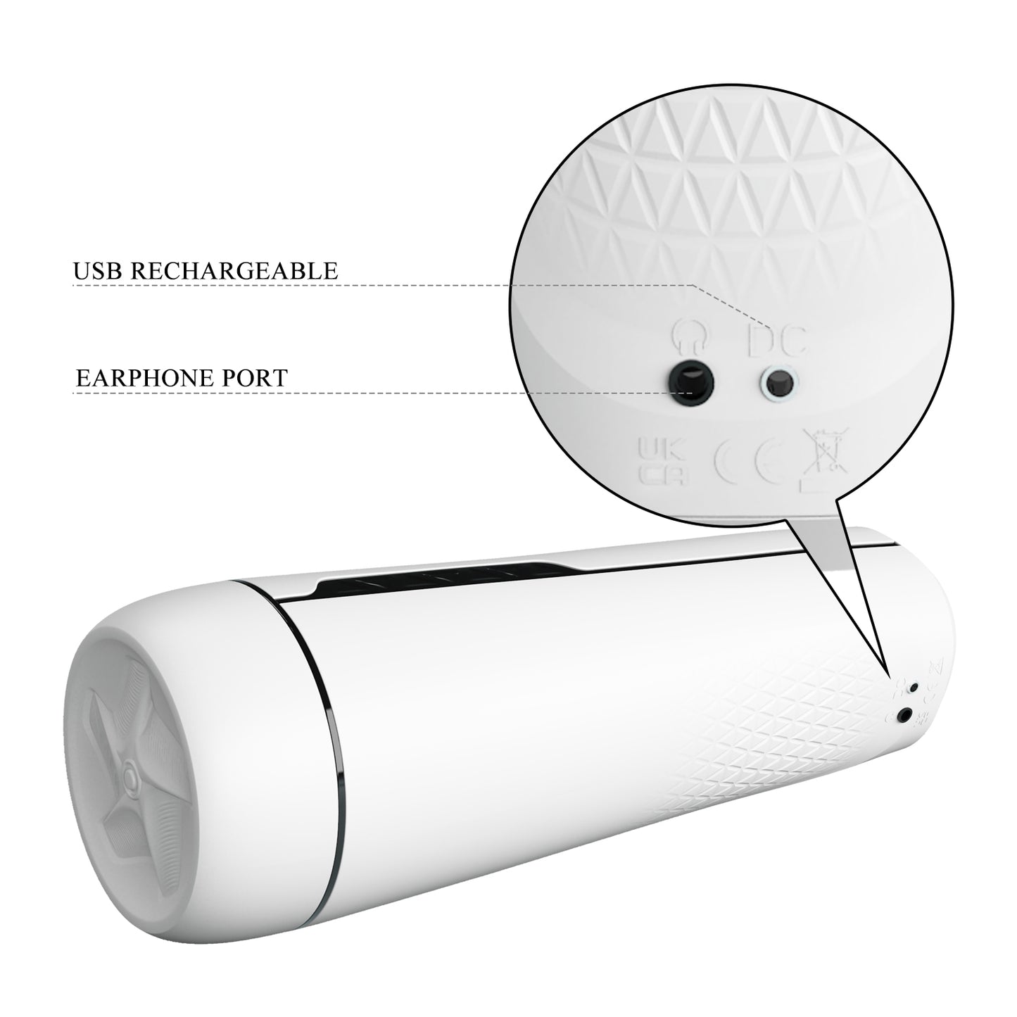 Pretty Love Sienna - White BM-00900T75ZC 6959532333947 from EdgingWarehouse.com where we sell the best male sex toys and fleshlight type strokers for masturbation, edging and gooning and other men's health and sexual wellness items.