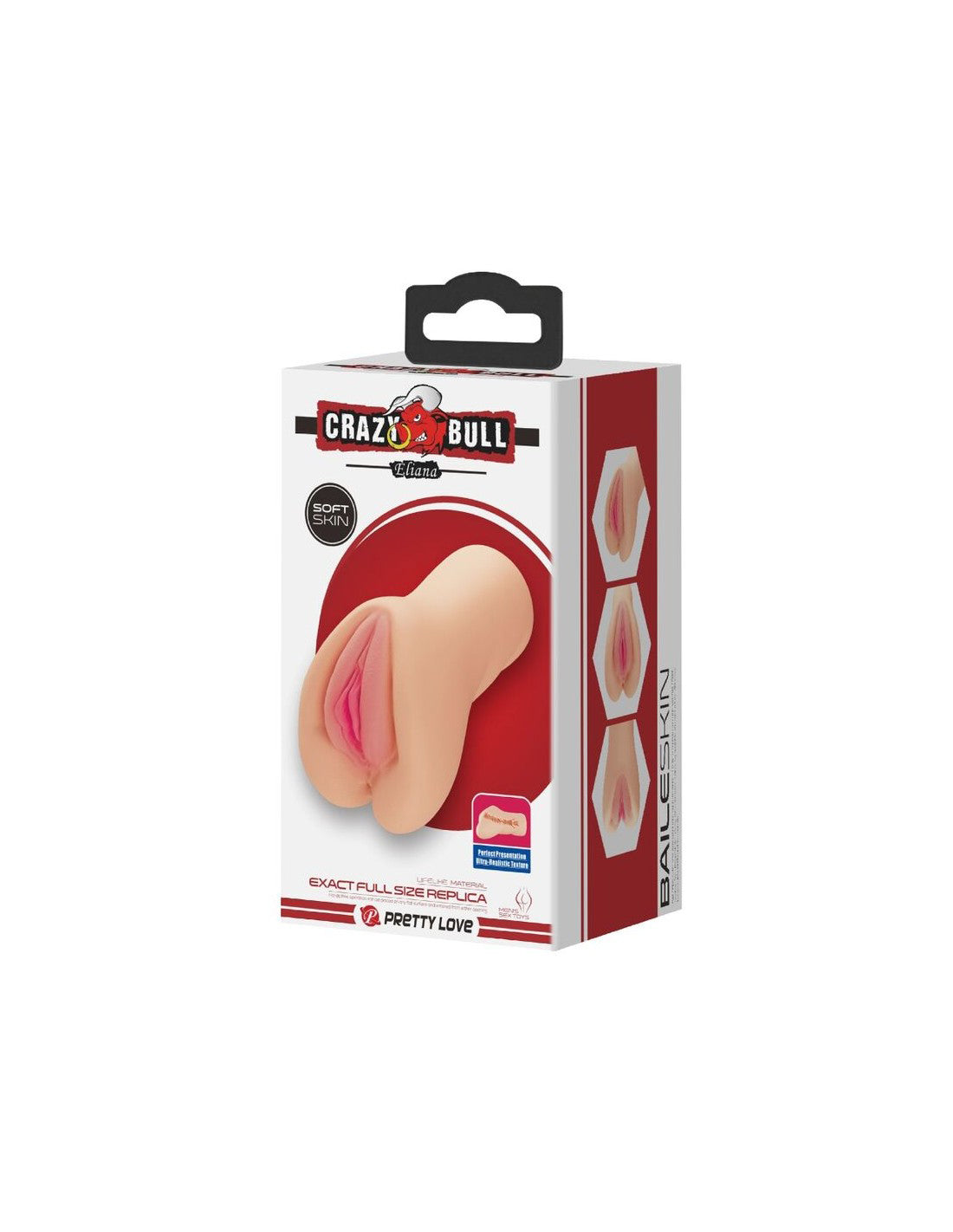 Eliana Vagina Shaped Masturbator - Light BM-009235N 6959532329155 from EdgingWarehouse.com where we sell the best male sex toys and fleshlight type strokers for masturbation, edging and gooning and other men's health and sexual wellness items.