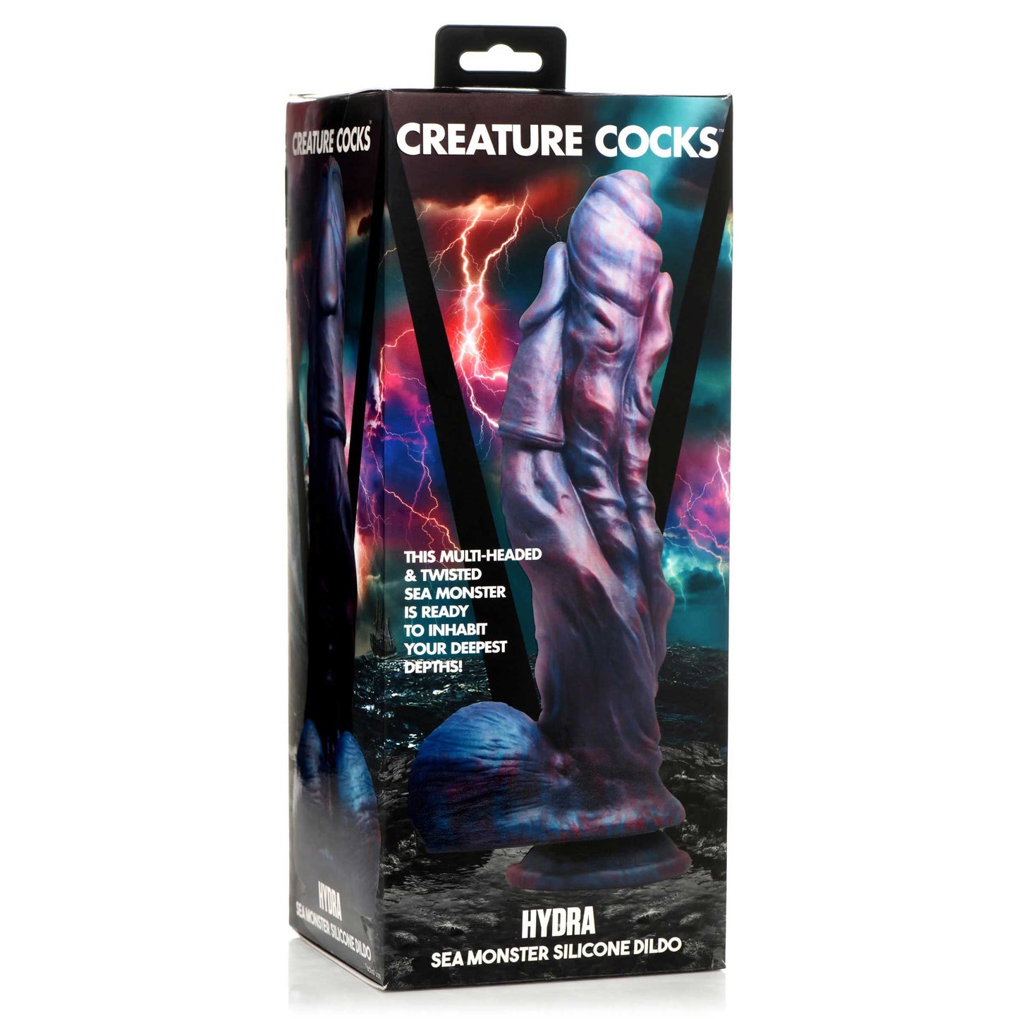 Hydra Sea Monster Silicone Dildo - Purple CC-AH186 848518051912 from EdgingWarehouse.com where we sell the best male sex toys and fleshlight type strokers for masturbation, edging and gooning and other men's health and sexual wellness items.