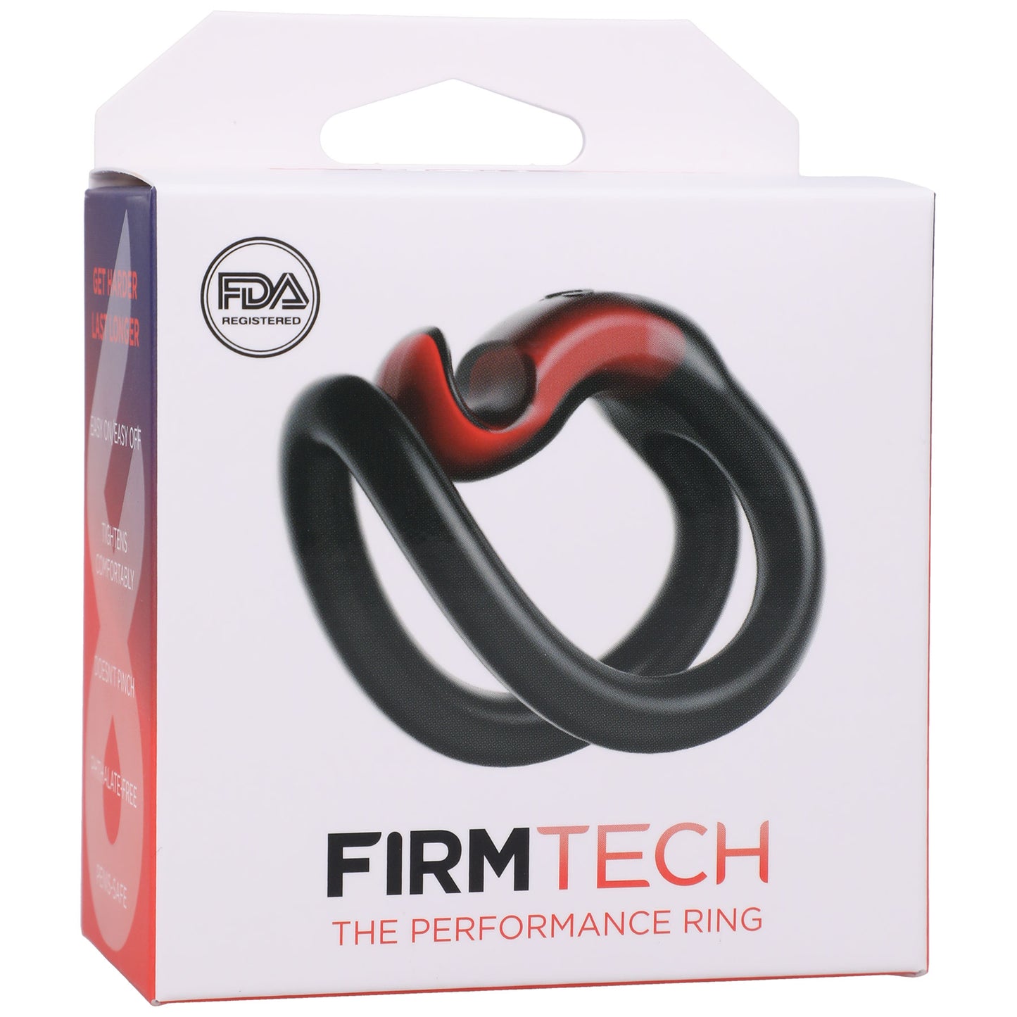 Firmtech - Performance Ring - Black DJ0991-30-BX 782421086855 from EdgingWarehouse.com where we sell the best male sex toys and fleshlight type strokers for masturbation, edging and gooning and other men's health and sexual wellness items.