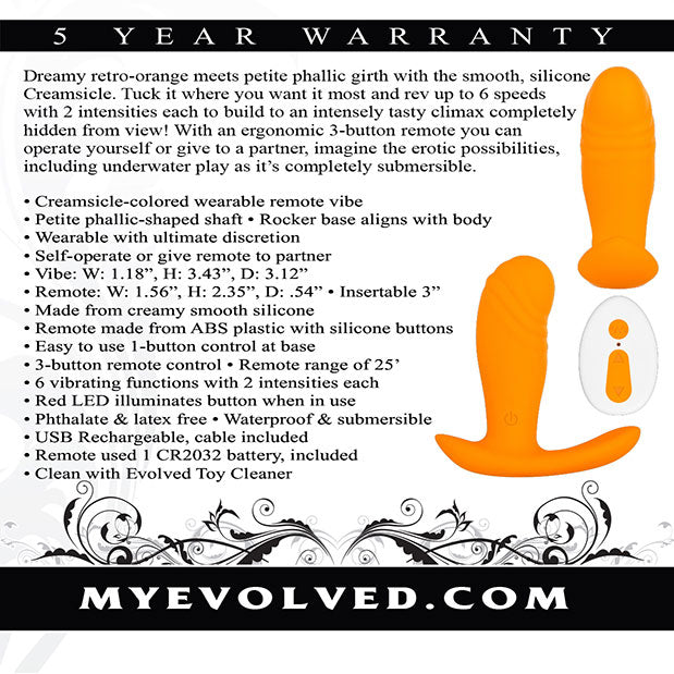 Creamsicle | Evolved Novelties | EN-RS-7679-2 | 844477017679 from EdgingWarehouse.com and EroticWarehouse.com where we sell the best adult sex toys and fleshlight type strokers for masturbation, edging and gooning and other adult health and sexual wellnes