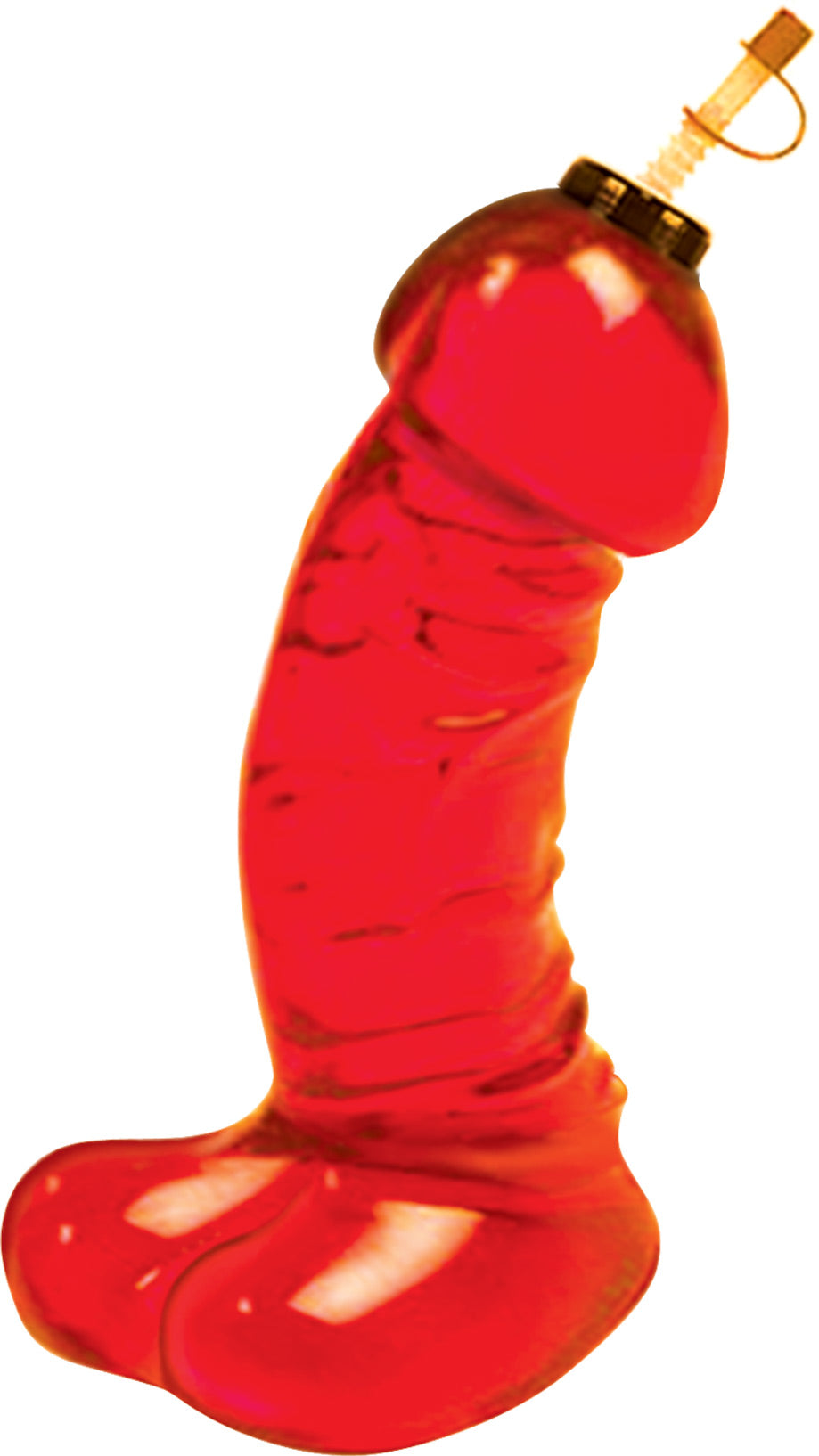 Dicky Chug Sports Bottle - Red | Hott Products | HTP2107 | 818631021079 from EdgingWarehouse.com and EroticWarehouse.com where we sell the best adult sex toys and fleshlight type strokers for masturbation, edging and gooning and other adult health and sex