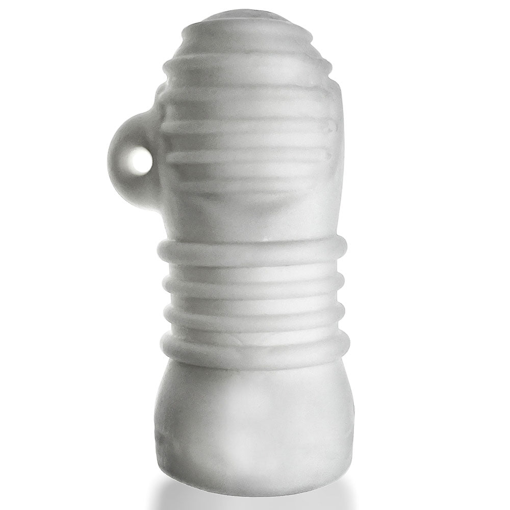 Jackt Stroker - White Ice HUJ-140-WHTICE 840215121295 from EdgingWarehouse.com where we sell the best male sex toys and fleshlight type strokers for masturbation, edging and gooning and other men's health and sexual wellness items.