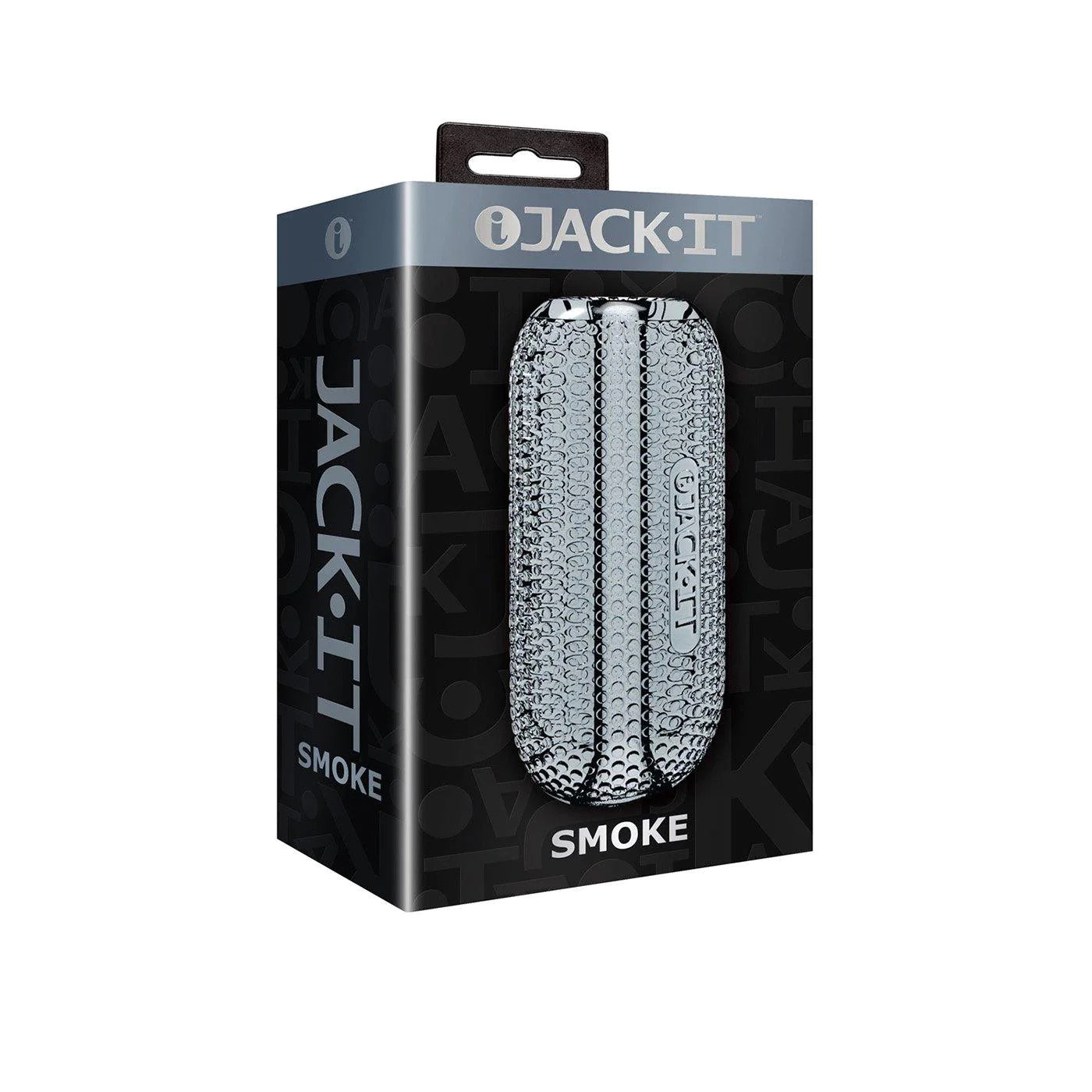 Jack It Stroker - Smoke IC3093 847841030939 from EdgingWarehouse.com where we sell the best male sex toys and fleshlight type strokers for masturbation, edging and gooning and other men's health and sexual wellness items.