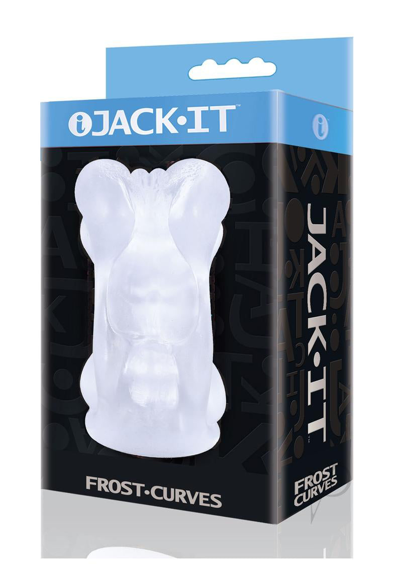 Jack-It Frost Stroker - Curves IC3102 847841031028 from EdgingWarehouse.com where we sell the best male sex toys and fleshlight type strokers for masturbation, edging and gooning and other men's health and sexual wellness items.