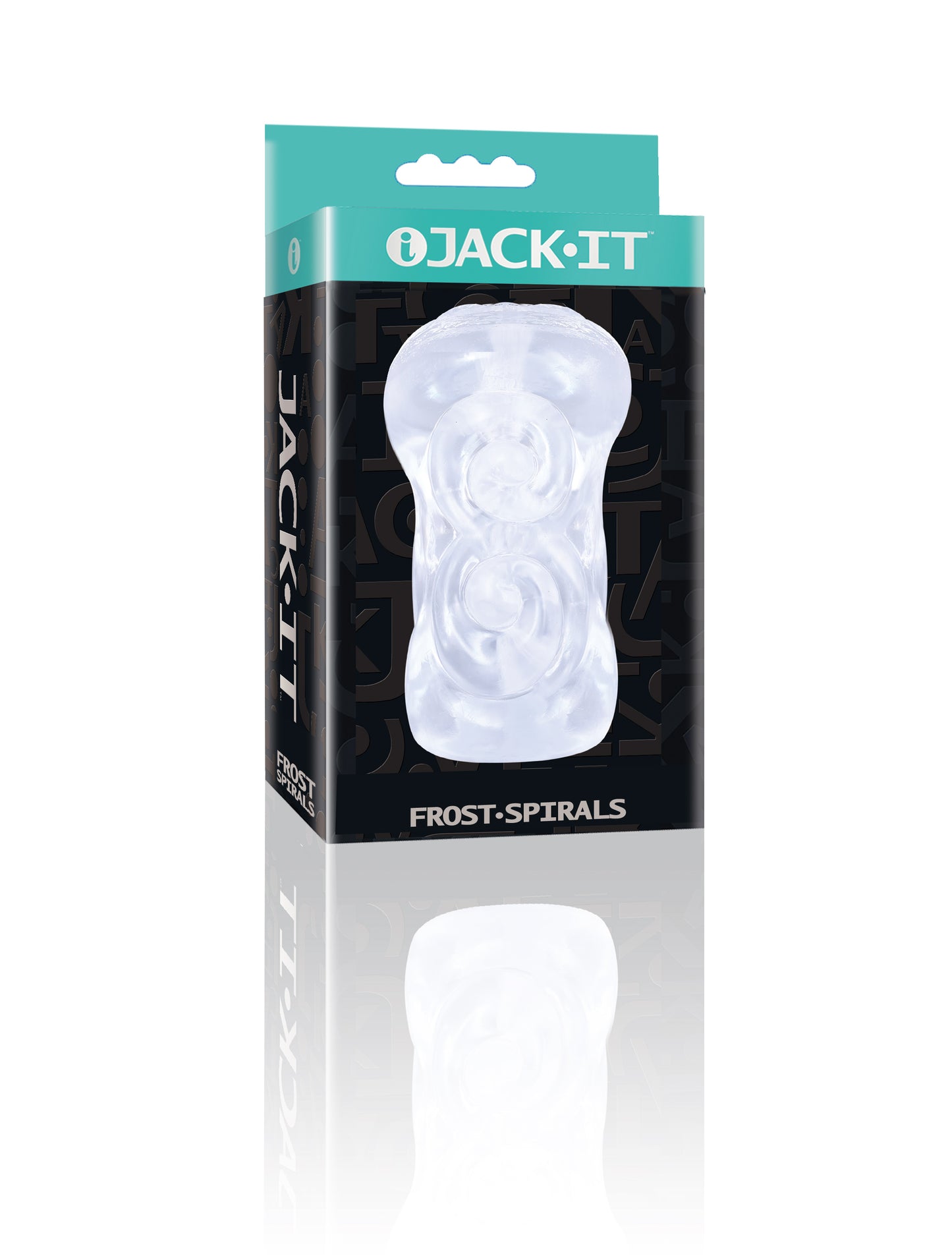 Jack-It Frost Stroker - Spirals IC3103 847841031035 from EdgingWarehouse.com where we sell the best male sex toys and fleshlight type strokers for masturbation, edging and gooning and other men's health and sexual wellness items.