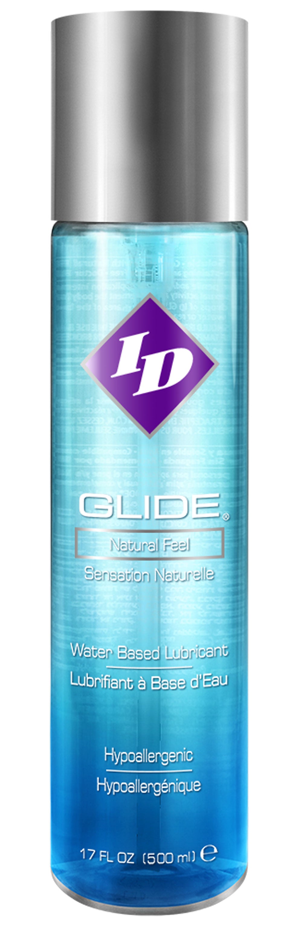 ID Glide 17 Fl Oz ID-GLD-17 761236900723 from EdgingWarehouse.com where we sell the best male sex toys and fleshlight type strokers for masturbation, edging and gooning and other men's health and sexual wellness items.