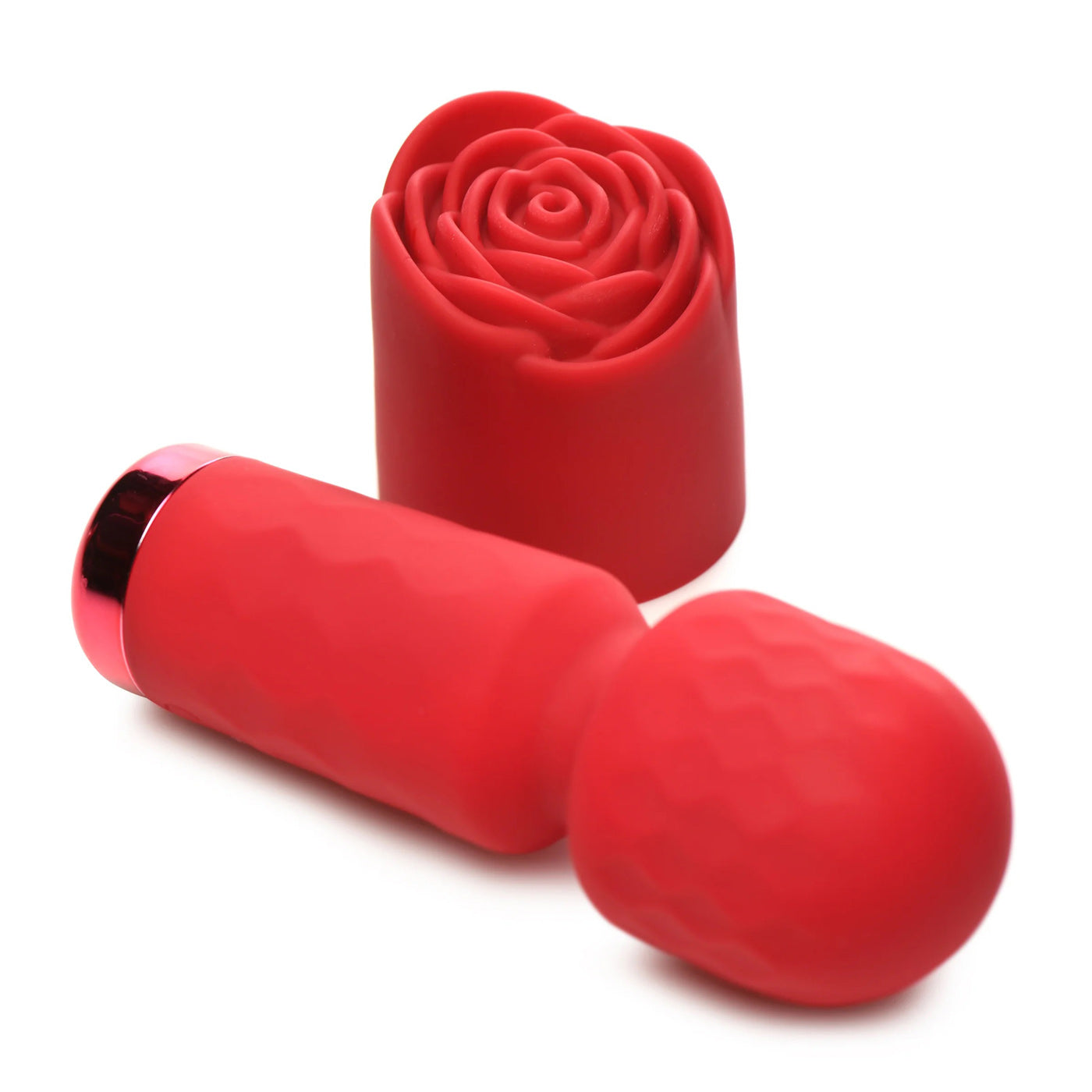 Pleasure Rose-Petite Mini Silicone Rose Wand - Red INM-AH339 848518053886 from EdgingWarehouse.com where we sell the best male sex toys and fleshlight type strokers for masturbation, edging and gooning and other men's health and sexual wellness items.