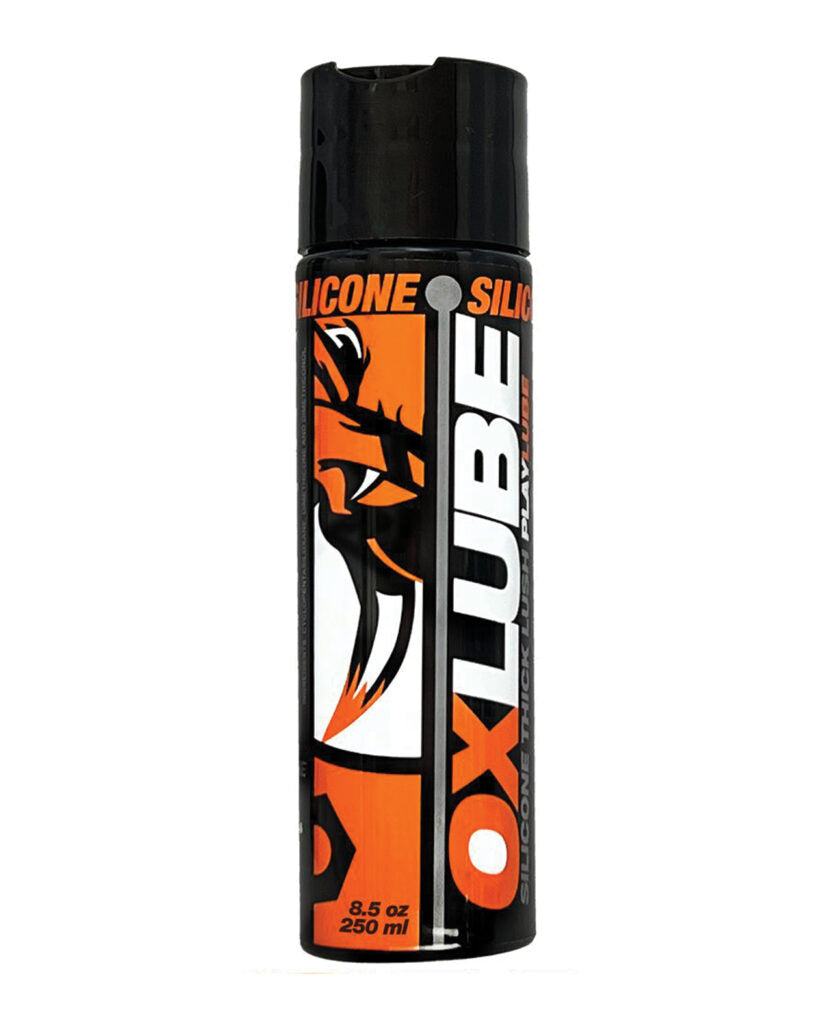 Oxlube Silicone 8.5 Oz OX-OXLS-85 840215124340 from EdgingWarehouse.com where we sell the best male sex toys and fleshlight type strokers for masturbation, edging and gooning and other men's health and sexual wellness items.