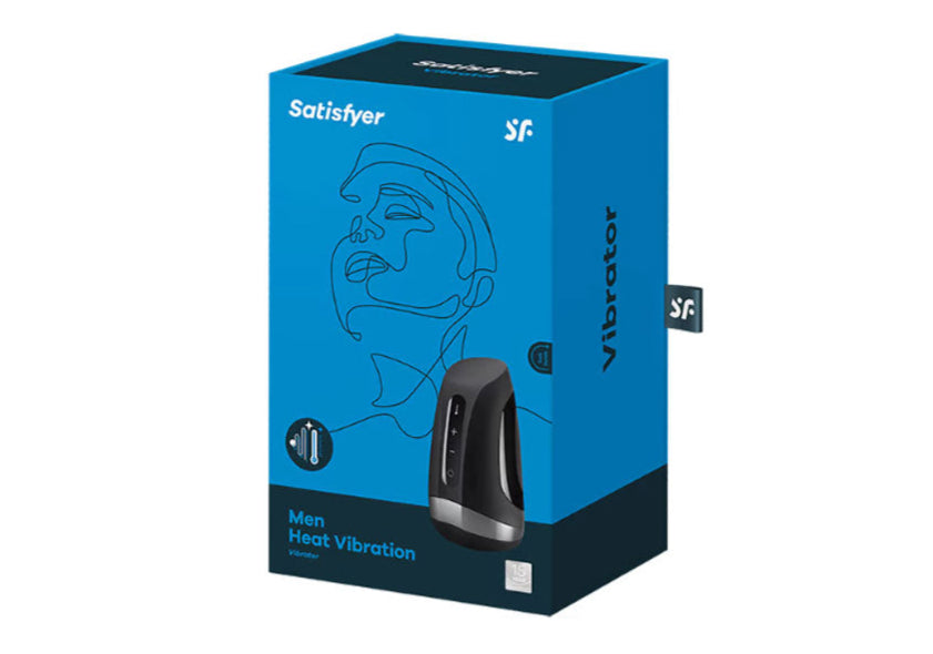 Satisfyer Men Heat Vibration SAT-MENHEATVIBE 4049369016372 from EdgingWarehouse.com where we sell the best male sex toys and fleshlight type strokers for masturbation, edging and gooning and other men's health and sexual wellness items.