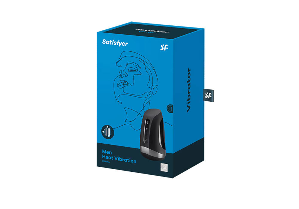 Satisfyer Men Heat Vibration SAT-MENHEATVIBE 4049369016372 from EdgingWarehouse.com where we sell the best male sex toys and fleshlight type strokers for masturbation, edging and gooning and other men's health and sexual wellness items.