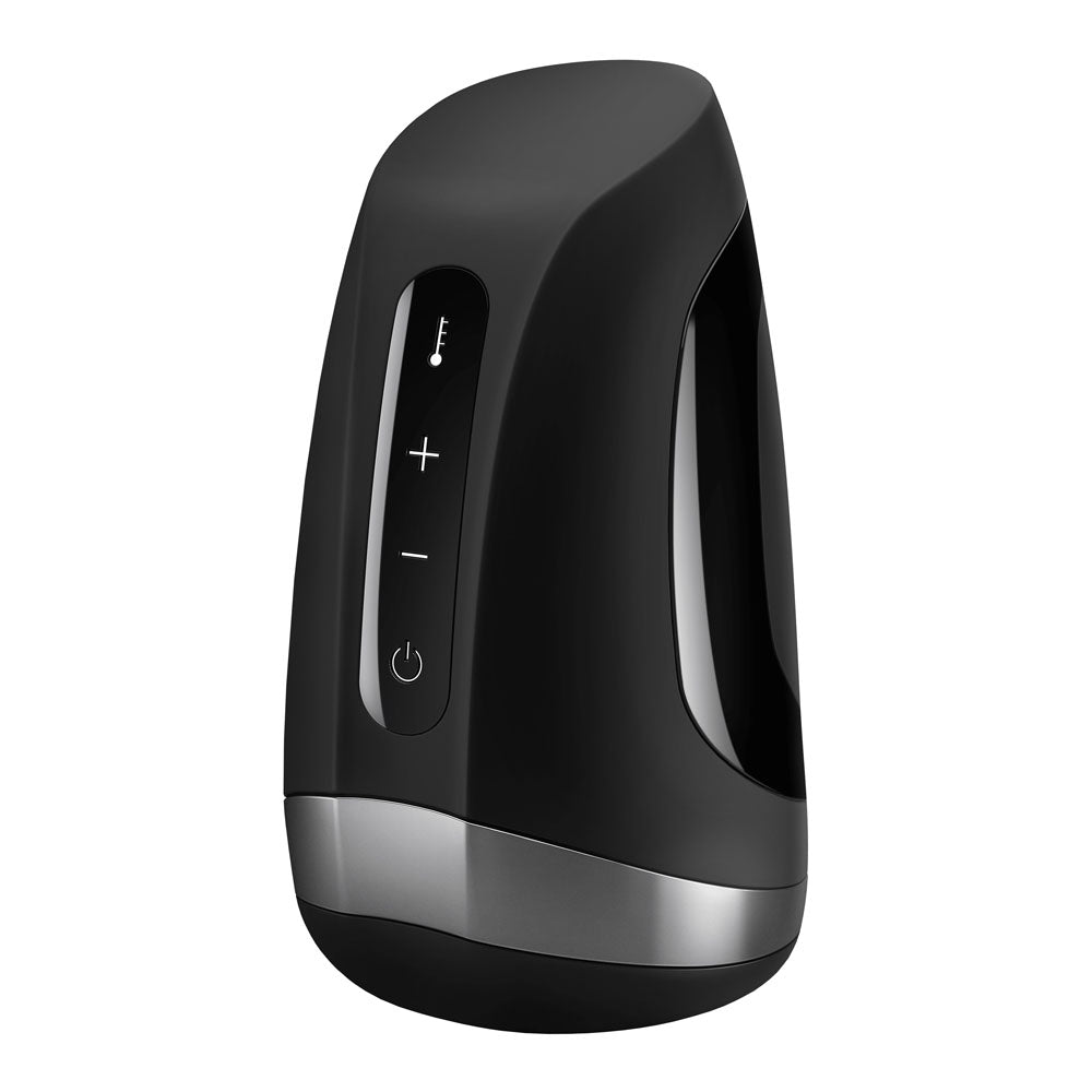 Satisfyer Men Heat Vibration SAT-MENHEATVIBE 4049369016372 from EdgingWarehouse.com where we sell the best male sex toys and fleshlight type strokers for masturbation, edging and gooning and other men's health and sexual wellness items.