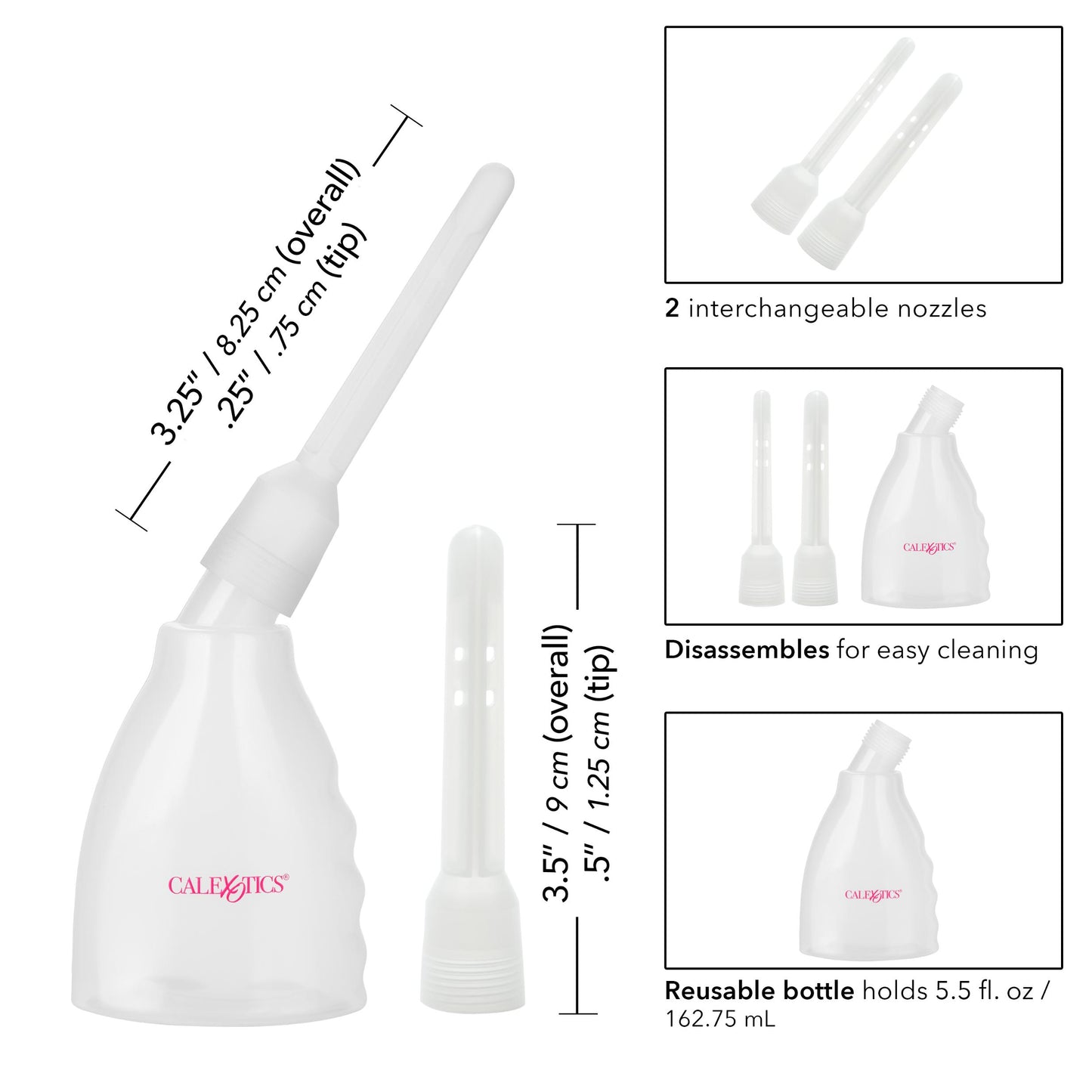 Ultimate Douche - Clear by CalExotics 716770035523 available at EroticWarehouse.com