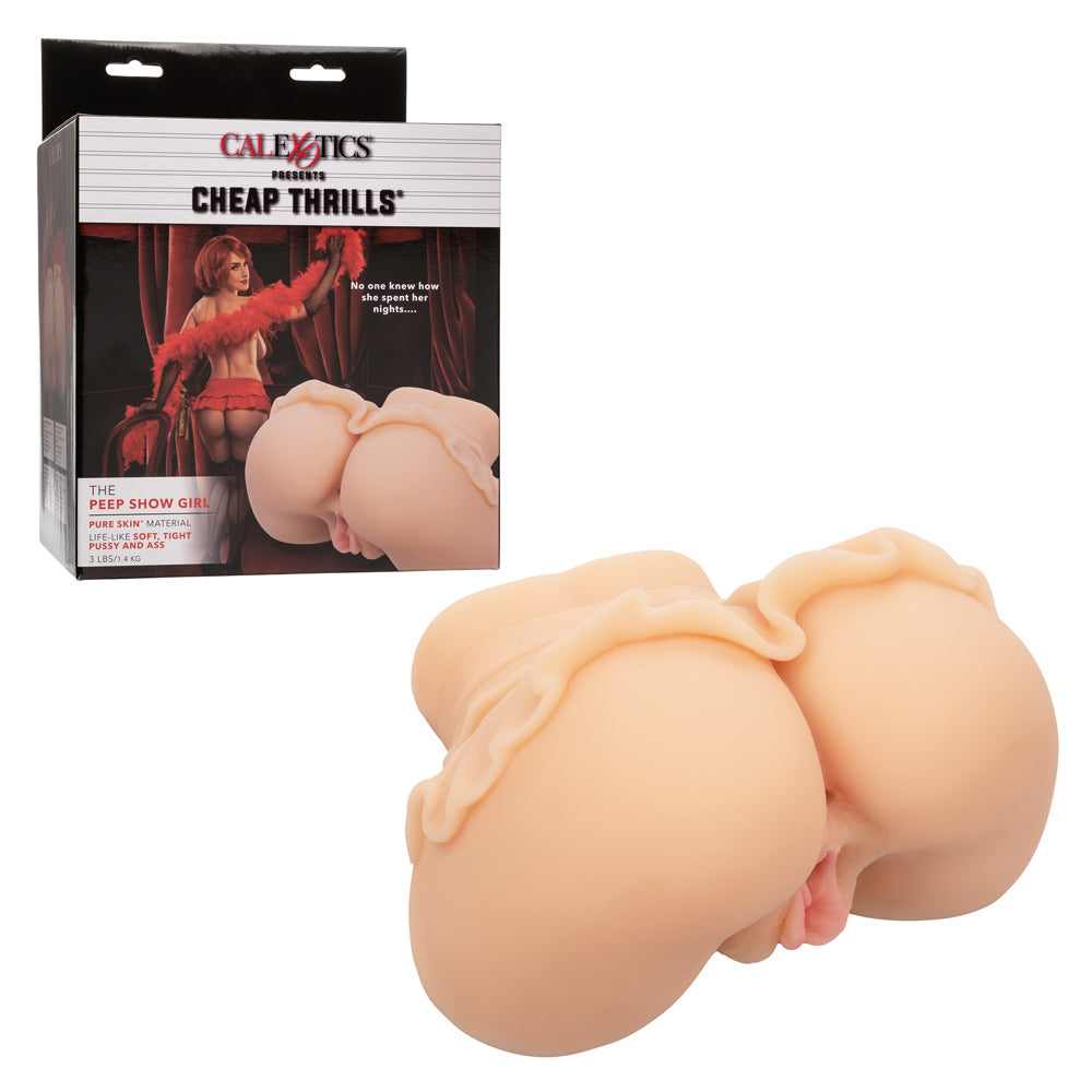 Cheap Thrills the Peep Show Girl SE0886103 716770108104 from EdgingWarehouse.com where we sell the best male sex toys and fleshlight type strokers for masturbation, edging and gooning and other men's health and sexual wellness items.