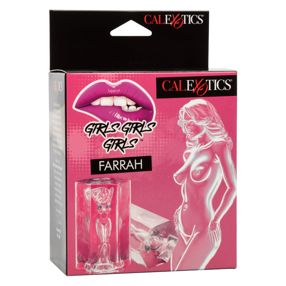 Girls Girls Girls - Farrah - Clear SE0892103 716770108791 from EdgingWarehouse.com where we sell the best male sex toys and fleshlight type strokers for masturbation, edging and gooning and other men's health and sexual wellness items.