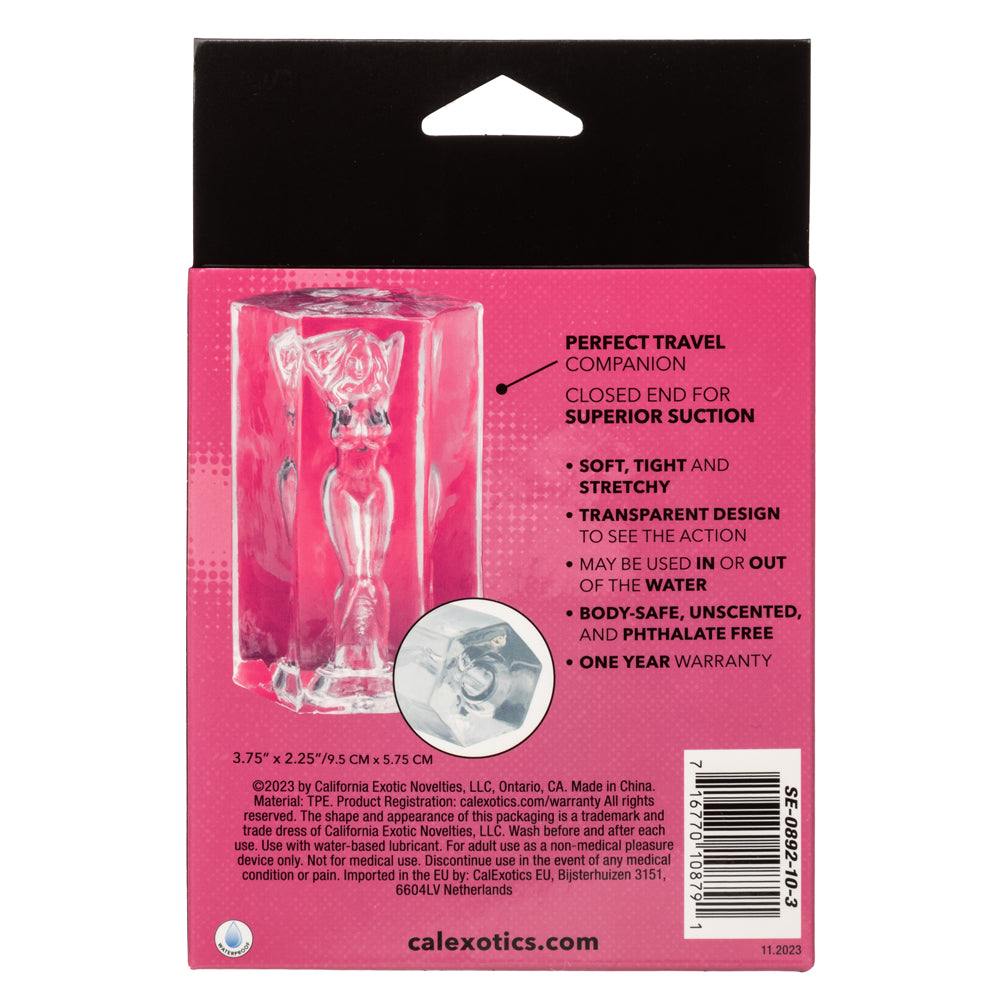 Girls Girls Girls - Farrah - Clear SE0892103 716770108791 from EdgingWarehouse.com where we sell the best male sex toys and fleshlight type strokers for masturbation, edging and gooning and other men's health and sexual wellness items.