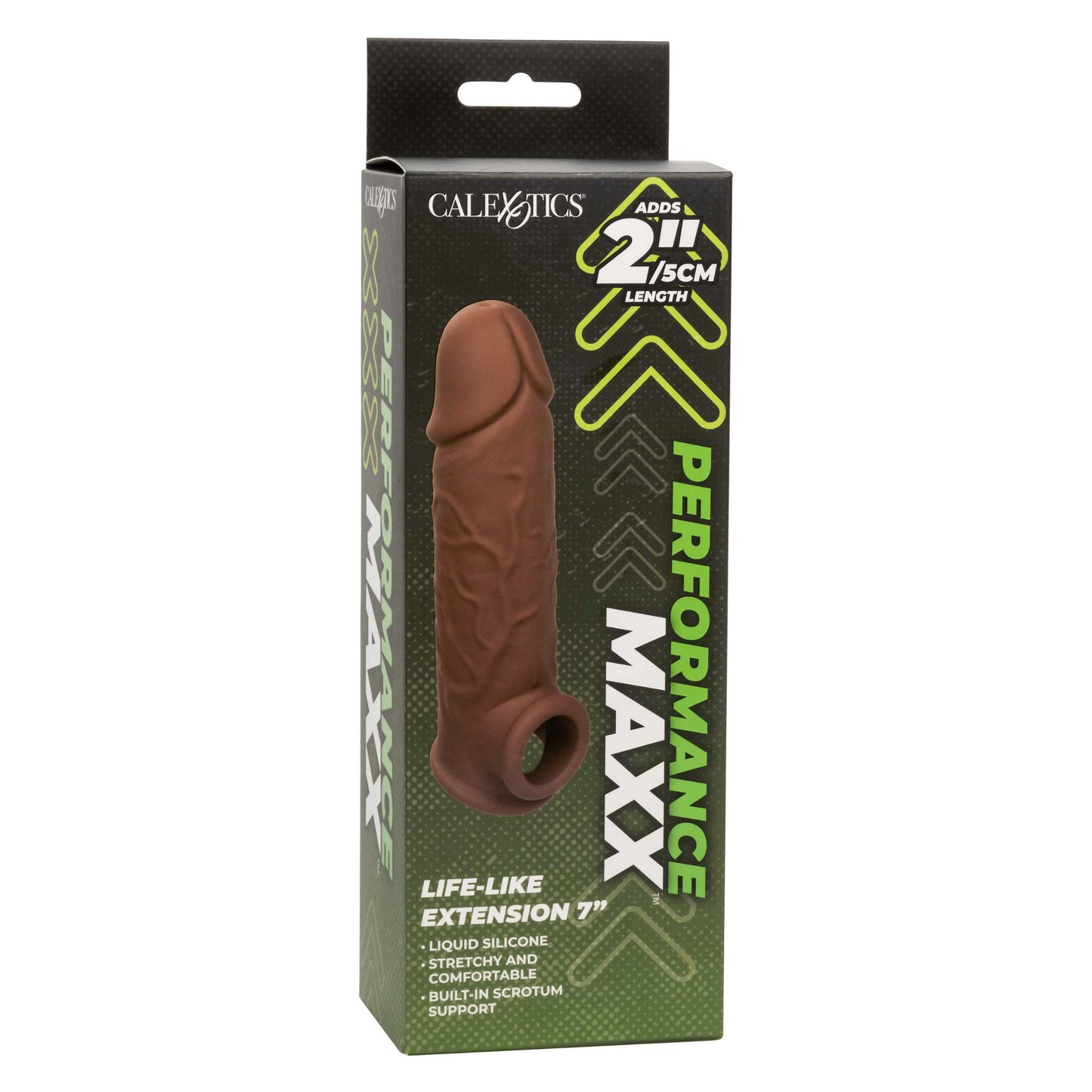 Performance Maxx Life-Like Extension 7 Inch - Brown SE1633103 716770101921 from EdgingWarehouse.com where we sell the best male sex toys and fleshlight type strokers for masturbation, edging and gooning and other men's health and sexual wellness items.