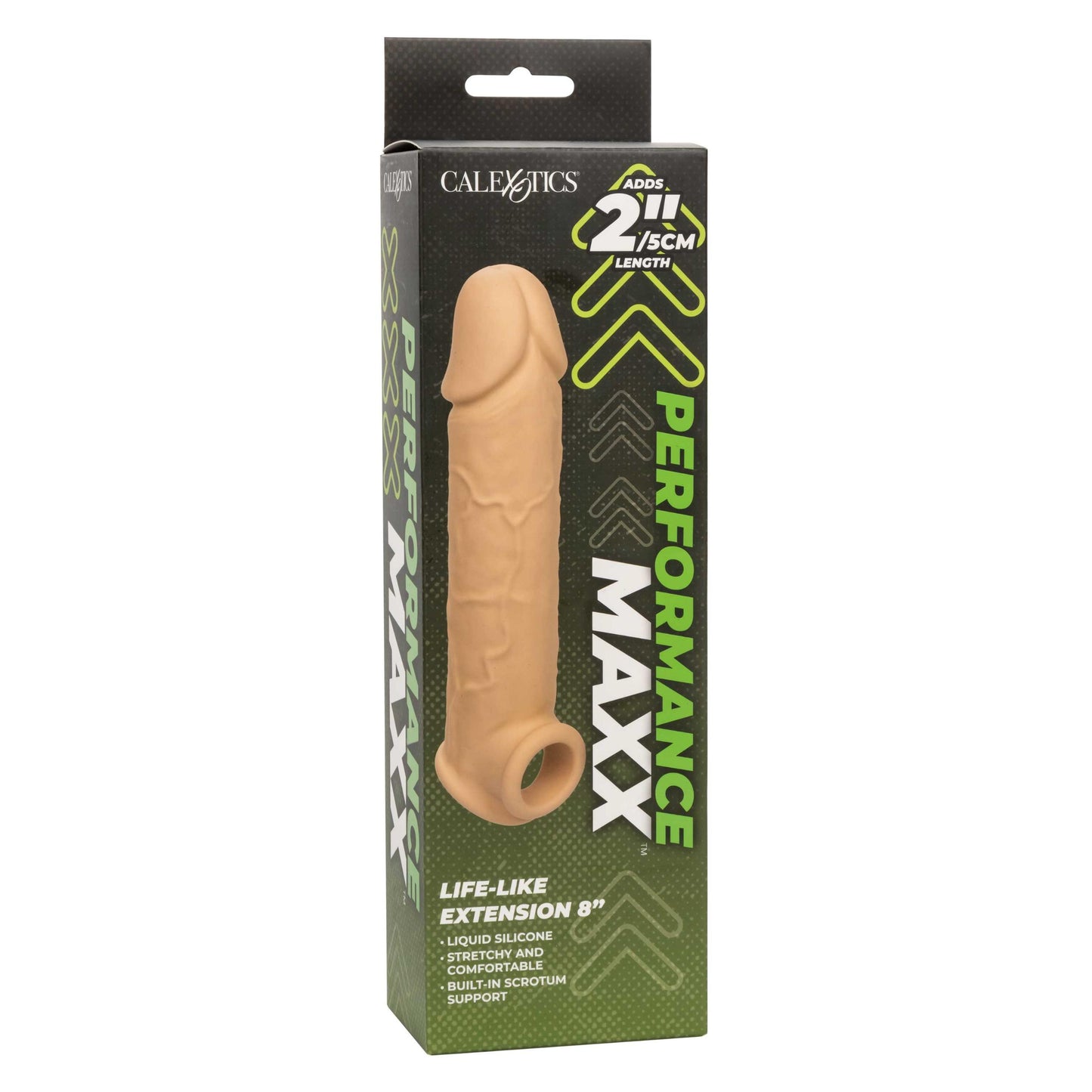 Performance Maxx Life-Like Extension 8 Inch - Ivory SE1633153 716770101938 from EdgingWarehouse.com where we sell the best male sex toys and fleshlight type strokers for masturbation, edging and gooning and other men's health and sexual wellness items.