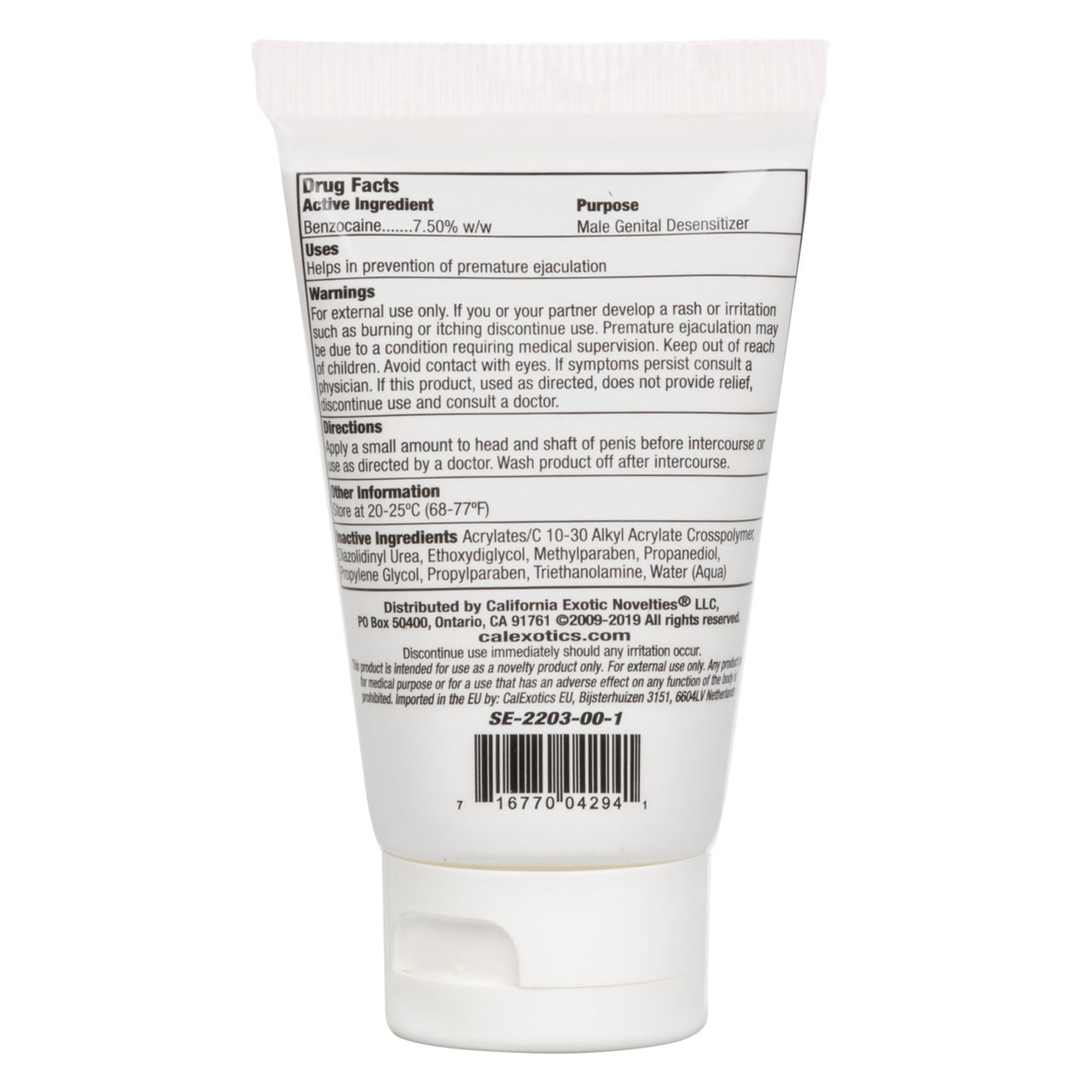 Optimum Rock Hard Cream - 2 Fl. Oz. - Boxed SE2203003 716770014672 from EdgingWarehouse.com where we sell the best male sex toys and fleshlight type strokers for masturbation, edging and gooning and other men's health and sexual wellness items.