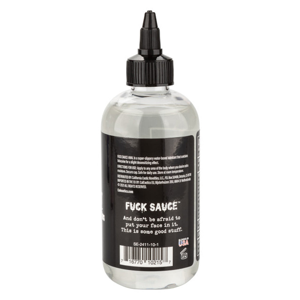 Fuck Sauce Anal Numbing Lubricant - 8 Fl. Oz. SE2411101 716770102157 from EdgingWarehouse.com where we sell the best male sex toys and fleshlight type strokers for masturbation, edging and gooning and other men's health and sexual wellness items.