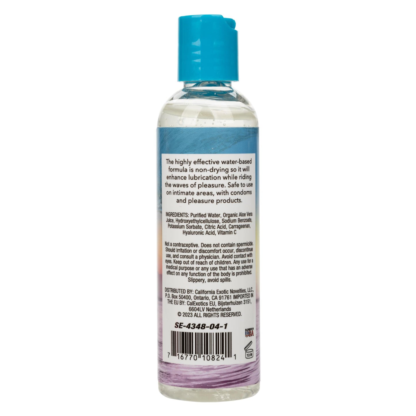 California Dreaming Ocean Mist Water Based Lubricant 4 Oz SE4348041 716770108241 from EdgingWarehouse.com where we sell the best male sex toys and fleshlight type strokers for masturbation, edging and gooning and other men's health and sexual wellness ite