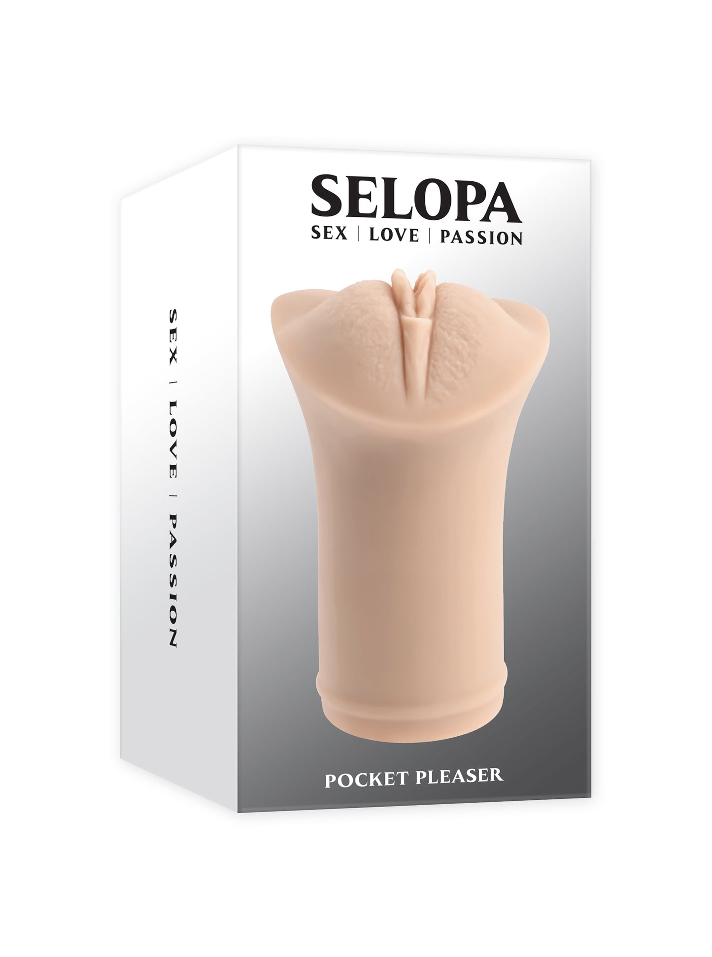 Pocket Pleaser Light Pussy Stroker SL-MS-3267-2 844477023267 from EdgingWarehouse.com where we sell the best male sex toys and fleshlight type strokers for masturbation, edging and gooning and other men's health and sexual wellness items.