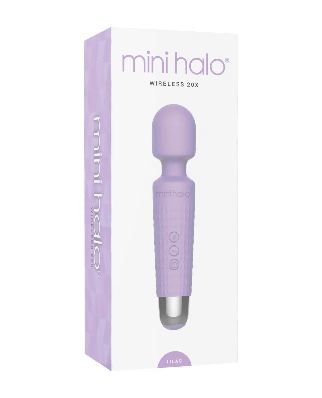 Mini Halo Wireless 20x - Lilac | Voodoo Toys | TMN-MH-3137 | 812024033137 from EdgingWarehouse.com and EroticWarehouse.com where we sell the best adult sex toys and fleshlight type strokers for masturbation, edging and gooning and other adult health and s