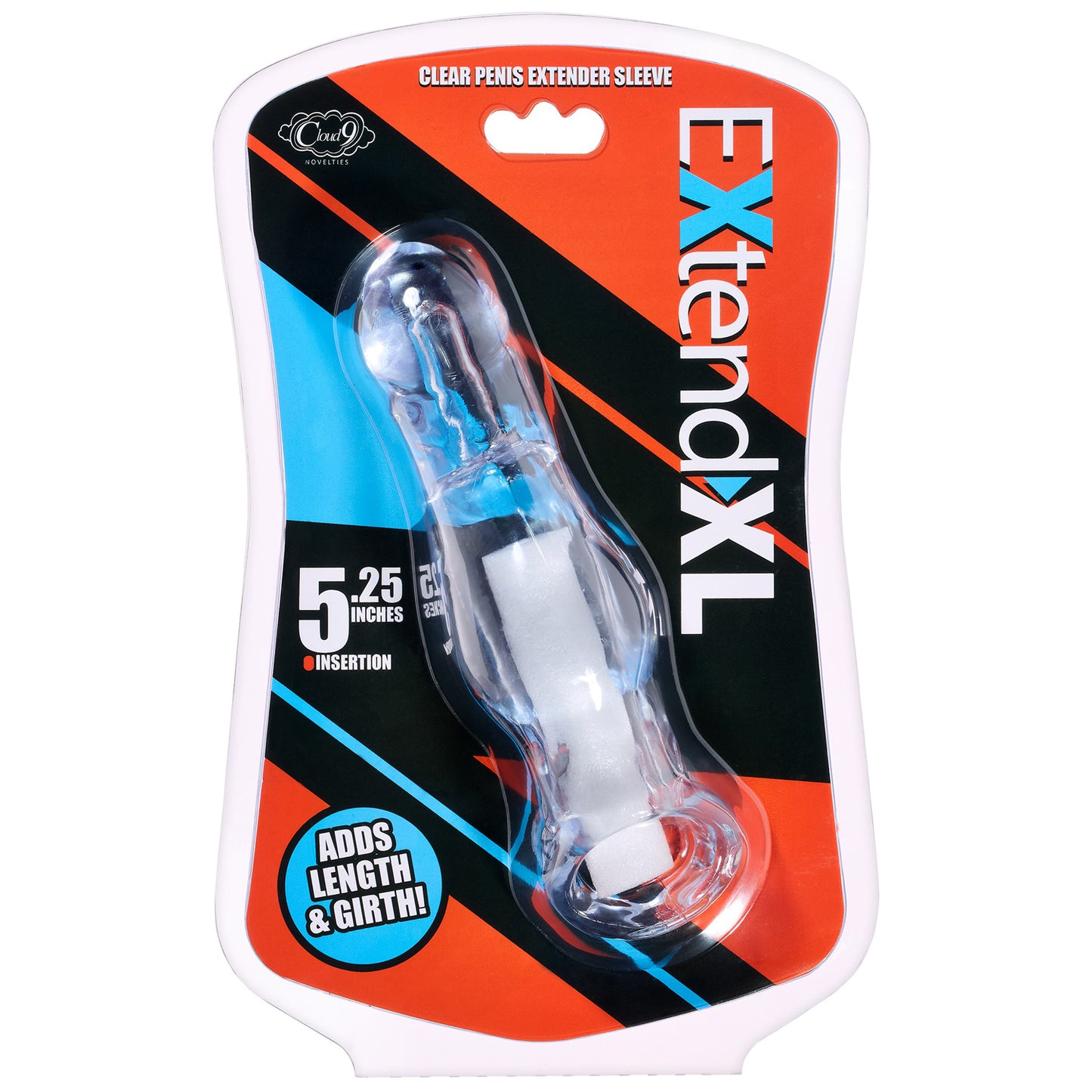 Extend XL Penis Sleeve 5.25" - Clear WTC992 850047085337 from EdgingWarehouse.com where we sell the best male sex toys and fleshlight type strokers for masturbation, edging and gooning and other men's health and sexual wellness items.