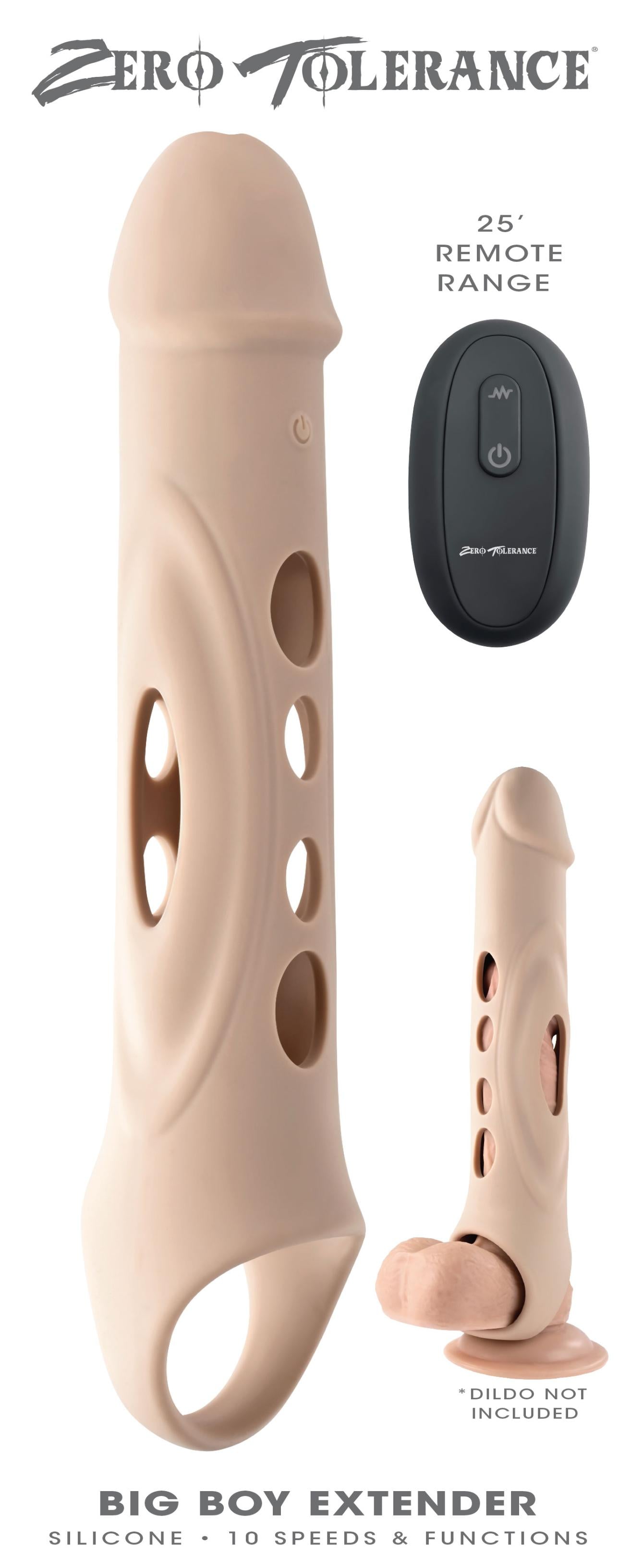 Big Boy Extender - Light ZE-RS-2673-2 844477022673 from EdgingWarehouse.com where we sell the best male sex toys and fleshlight type strokers for masturbation, edging and gooning and other men's health and sexual wellness items.