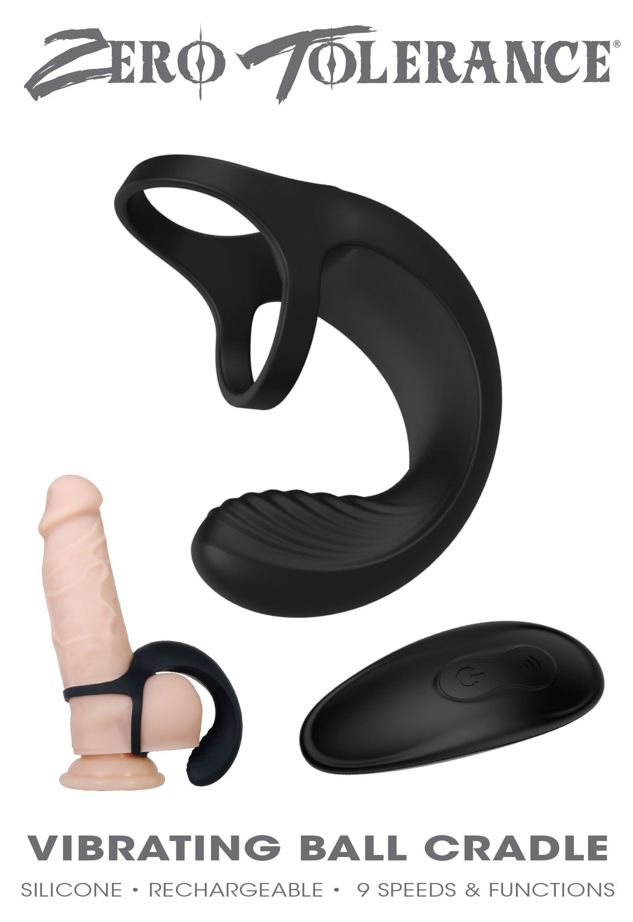 Vibrating Ball Cradle ZE-RS-8485-2 844477018485 from EdgingWarehouse.com where we sell the best male sex toys and fleshlight type strokers for masturbation, edging and gooning and other men's health and sexual wellness items.