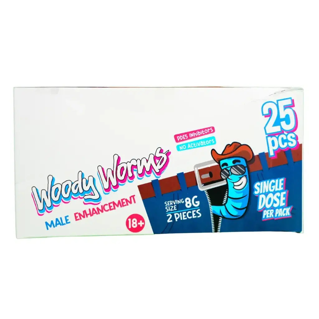 Woody Worms Gummy Male Sexual Enhancement 25 Pack