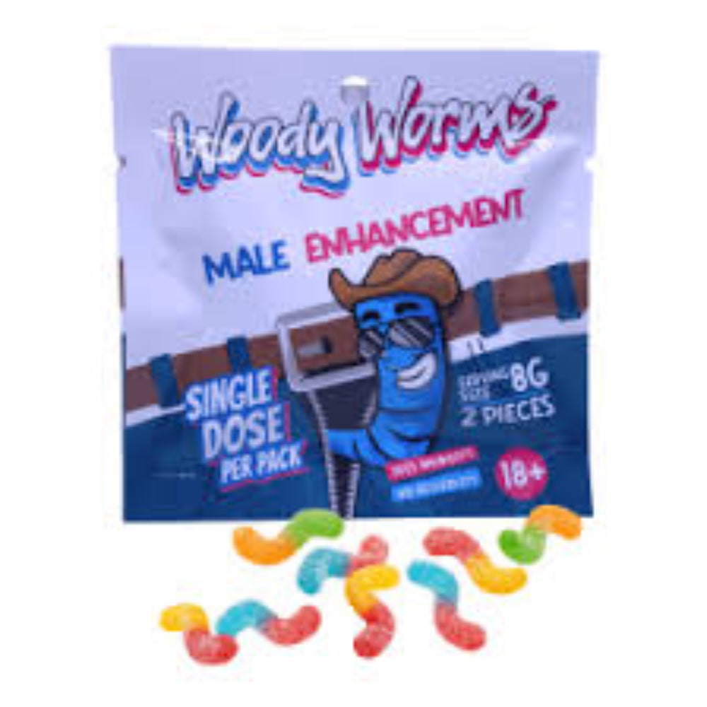 Woody Worms Gummy Male Sexual Enhancement 25 Pack