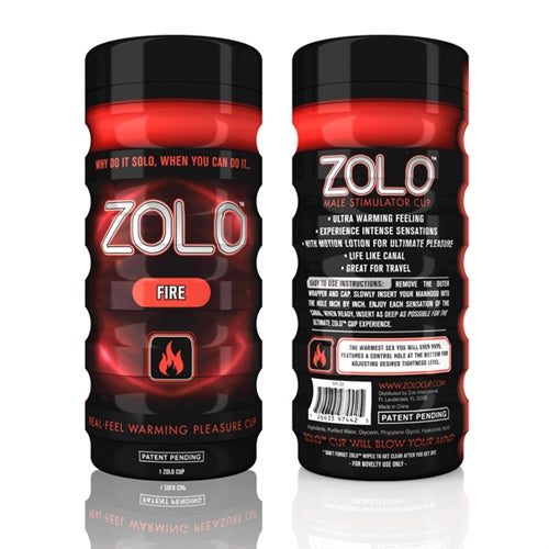 Zolo Fire Warming Stroker | ZOLO-F