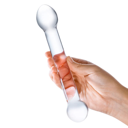 7 Inch Curved Glass G-Spot And Prostate Stimulator | GLAS-138