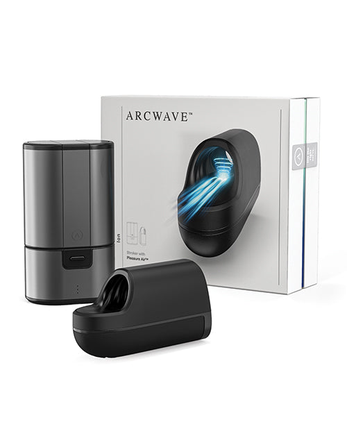 Arcwave Ion Pleasure Air Masturbator - Black | ELAWKN1SG9