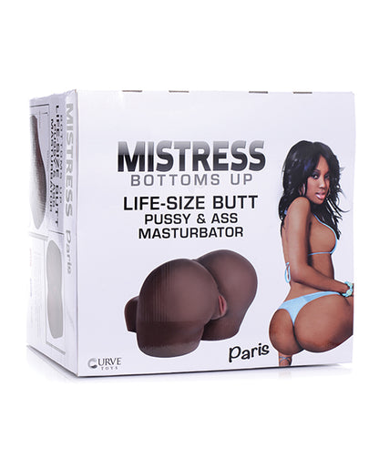 Curve Toys Mistress Bottom's Up Paris Life Size Pussy & Ass Masturbator | ELCN-07-0566-11