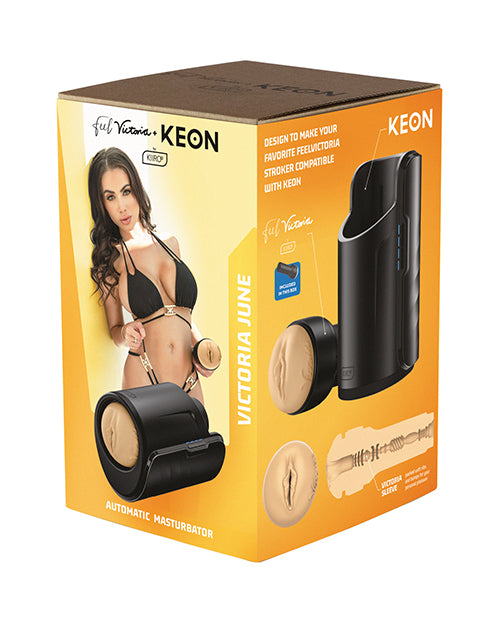 Kiiroo Keon Feel Stars Collection Stroker Combo Set - Victoria June | ELKR11040