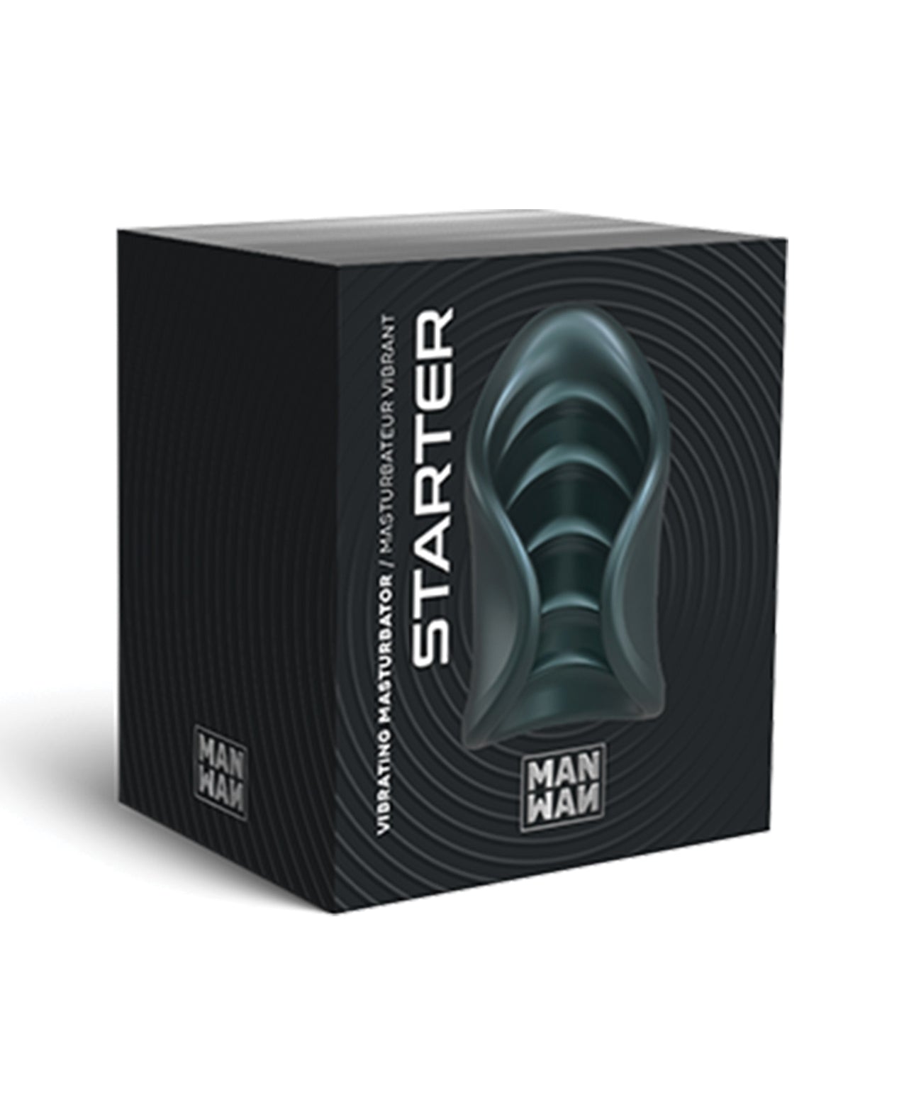 Manwan Starter Travel Vibrating Masturbator - Pine Grey | ELLP6018699