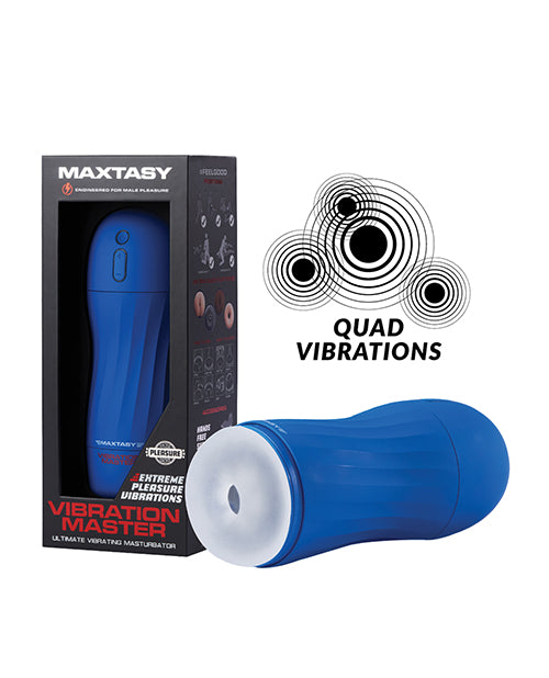 Maxtasy Vibration Master Standard - Clear Non Realistic | ELMX-VIBMAS01