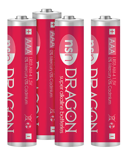 Dragon Alkaline Batteries - AAA Pack of 4 ELNSN-2010-20 657447090721 from EdgingWarehouse.com where we sell the best male sex toys and fleshlight type strokers for masturbation, edging and gooning and other men's health and sexual wellness items.